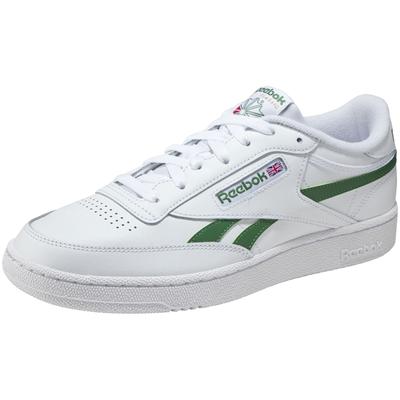 Sneaker REEBOK CLASSIC "Club C Revenge", Gr. 36,5, grün (weiß, grün), Leder, sportlich, Schuhe