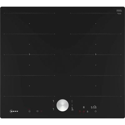 NEFF Flex-Induktions-Kochfeld "T66PTX4L0", schwarz, B:57,2cm H:5,6cm T:51,2cm, Kochfelder, mit intuitiver Twist Pad Bedienung Image
