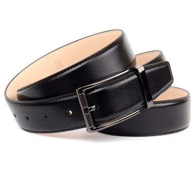 Ledergürtel ANTHONI CROWN, Damen, Gr. 85, schwarz, Rindsleder, unifarben, casual, Gürtel Image