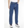 Relax-fit-Jeans TOMMY JEANS "ETHAN RLXD STRGHT" Gr. 31, Länge 32, blau (denim medium blue) Herren Jeans Relaxed Fit