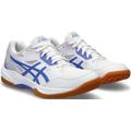 Hallenschuh ASICS "GEL-TASK 3" Gr. 39, blau (white, sapphire) Schuhe Sportschuhe