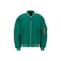 Bomberjacke ALPHA INDUSTRIES "ALPHA Men - Bomber & Flight Jackets MA-1 CS" Gr. L, grün (jungle green) Herren Jacken Übergangsjacken