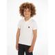 Poloshirt CALVIN KLEIN JEANS "SOFT JERSEY CEREMONY POLO" Gr. 8 (128), weiß (bright white) Jungen Shirts Poloshirts