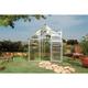 Canopia Mythos 6x8 Polycarbonate Greenhouse - Silver Structure & Twinwall Panels