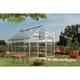 Canopia Mythos 6x10 Polycarbonate Greenhouse - Silver Structure & Twinwall Panels