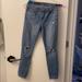 J. Crew Jeans | J. Crew Toothpick Distressed Jeans Size 26 | Color: Blue | Size: 26