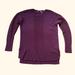 Athleta Sweaters | Athleta Burgundy Wool Blend Ribbed Crew Neck Sweater S Maroon Cozy Athleisure | Color: Red | Size: S