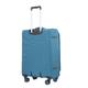 Fantana Maria Lightweight 4 Wheel Spinner Suitcase Cabin Size Luggage Trolley Case (Teal Blue)