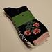 Kate Spade Accessories | Kate Spade Crew Socks | Color: Black/Pink | Size: Os