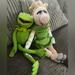 Disney Toys | Disney Store Muppets Miss Piggy And Kermit Bundle | Color: Cream/Green | Size: 18” And 15”
