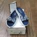 Coach Shoes | Coach Bonny Blue And Navy Logo Slide Sandals | Color: Blue | Size: 7