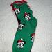 Disney Shoes | Brand New Disney Christmas Socks, Crew Socks. Mickey Mouse Socks | Color: Green/Red | Size: Os