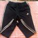 Adidas Bottoms | Girls Adidas Track Pants | Color: Black/White | Size: Sg