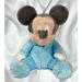 Disney Toys | Disney Parks Baby Stuffed Mickey Mouse Plush Rattle | Color: Black/Blue | Size: Osbb