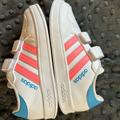 Adidas Shoes | Adidas White, Coral, Blue | Color: Blue/White | Size: 10b