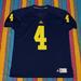 Adidas Shirts | 2016 Jim Harbaugh Adidas Michigan Wolverines Vintage Football Jersey U Of M | Color: Blue/Yellow | Size: Xl