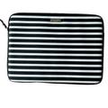 Kate Spade Accessories | Kate Spade 13 Inch Laptop Case Black /White Padded Excellent Preowned Condition | Color: Black/White | Size: Os