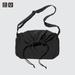 Drawstring Shoulder Bag | Black | One | UNIQLO US