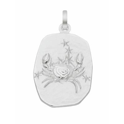Ketten-Anhänger ADELIA´S "925 Silber Sternzeichen Anhänger Krebs", silber, Schmuckanhänger, Damen, Damen, Krebs, Silber 925 (Sterlingsilber), Silberschmuck für Damen & Herren