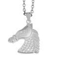 Ketten-Anhänger ADELIA´S "Anhänger Pferd aus 925 Silber mit Zirkonia" Schmuckanhänger silberfarben (silber) Mädchen Mädchenschmuck