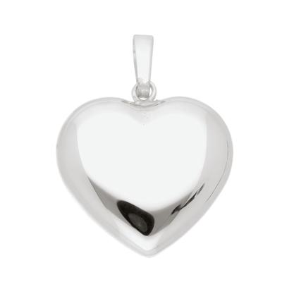 Ketten-Anhänger ADELIA´S "925 Silber Anhänger Herz", silber, Schmuckanhänger, Damen, Silber 925 (Sterlingsilber), Silberschmuck für Damen