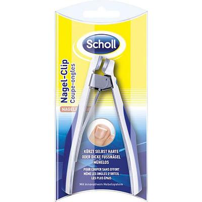 Fußnagelknipser SCHOLL "Nagel-Clip" Nagelschneider silberfarben rostfrei