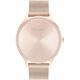 Quarzuhr CALVIN KLEIN "Timeless 2H, 25200002" Armbanduhren rosegold (roségoldfarben) Damen Quarzuhren