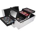 Kosmetik-Koffer ZMILE COSMETICS "My Treasure Case" Schmink-Sets grau (aluminiumfarben) Damen Schminkkoffer