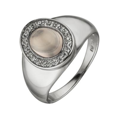 Fingerring JOBO Gr. 52, silber (silber 925, rosé), Fingerringe, Damen, 52, Silber 925 (Sterlingsilber), 925 Silber mit R