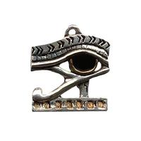 Amulett ADELIA´S Amulett Anhänger Schmuckanhänger Gr. keine ct, silberfarben (silber) Damen Amulette Auge des Horus - Für Gesundheit, Kraft und Schutz