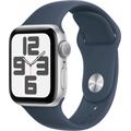 Smartwatch APPLE "Watch SE GPS 40 mm Aluminium S/M" Smartwatches silberfarben (silber) Fitness-Tracker