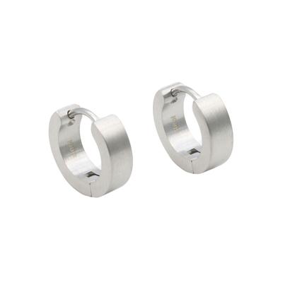 Paar Ohrstecker FIRETTI "Schmuck Geschenk Ohrschmuck", silber (edelstahlfarben), Ohrringe, Damen, Edelstahl, Made in Germany Image