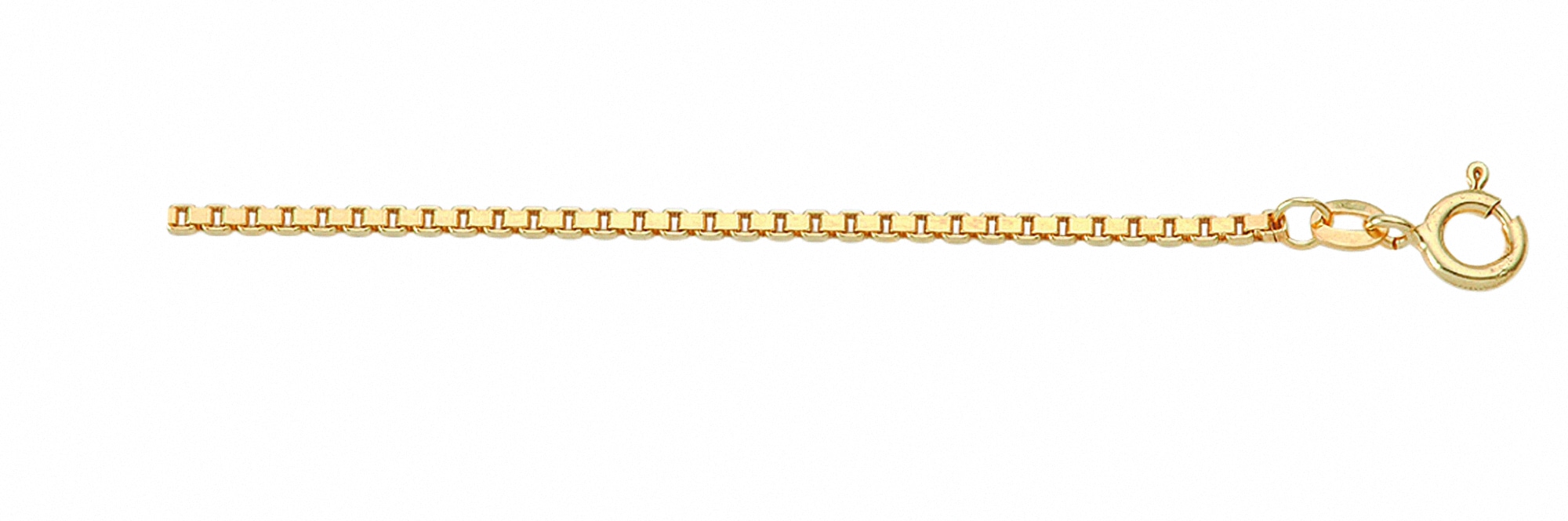 Goldkette ADELIA´S "Damen 585 Gold Halskette Ø 1 mm", gold, Halsketten, Damen, 36, Gelbgold 585 Gold, Gelbgold 585, Gold, Goldkette, Goldschmuck für Damen