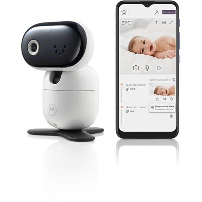 Babyphone MOTOROLA "Video Nursery PIP 1010 Connect WiFi" Babyphones weiß Baby Babyphone Kamera