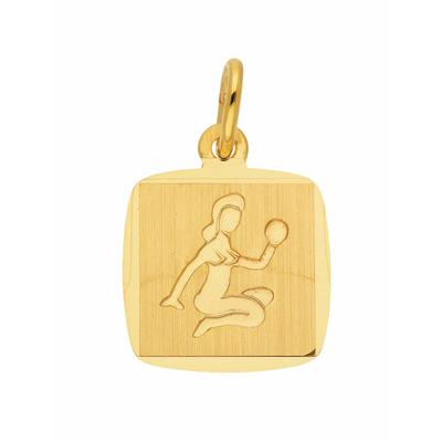 Ketten-Anhänger ADELIA´S "333 Gold Sternzeichen Anhänger Jungfrau", gold, Schmuckanhänger, Damen, Damen, Gelbgold 333, Goldschmuck für Damen & Herren