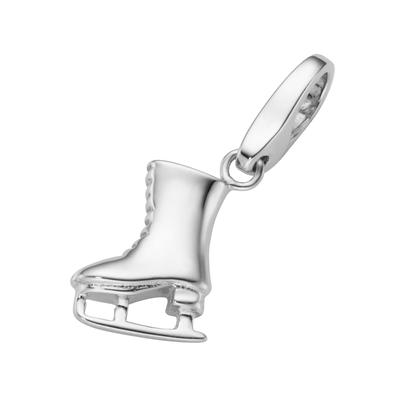 Charm-Einhänger "Schlittschuh, Silber 925", silber, GIORGIO MARTELLO MILANO, Charms, Damen, Silber 925 (Sterlingsilber)