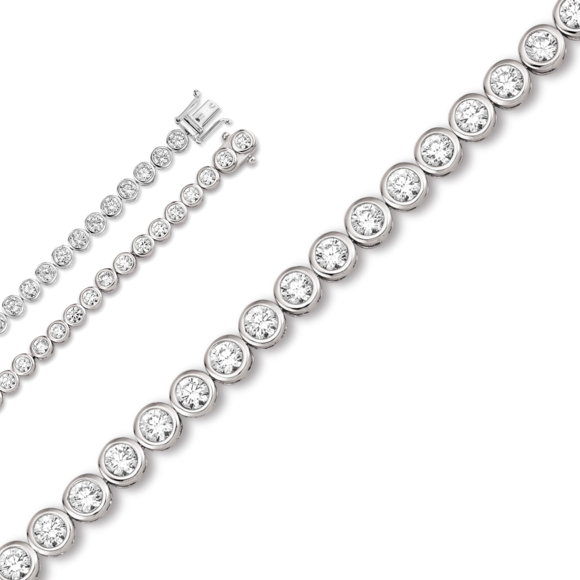 Silberarmband ONE ELEMENT "Zirkonia Armband aus 925 Silber 17 cm Ø 5,4 mm", silber, Armbänder, Damen, 17,mit Zirkonia, Silber 925 (Sterlingsilber), Silberarmband, Fein gefertigt – ein Zeichen mit besonderer Bedeutung