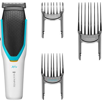 Haarschneider REMINGTON "Power-X Series HC4000" blau (blau, weiß, schwarz) Haarschneider