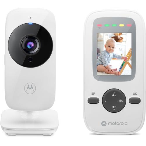 "Babyphone MOTOROLA ""Video Nursery VM481"" Babyphones weiß Baby Babyphone 2-Zoll-Farbdisplay"