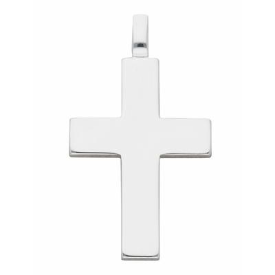 Ketten-Anhänger ADELIA´S "925 Silber Kreuz Anhänger", silber, Schmuckanhänger, Damen, Damen, Silber 925 (Sterlingsilber)