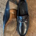 Gucci Shoes | Mens Gucci Shoes Size 9.5 D Black Leather | Color: Black | Size: 9.5