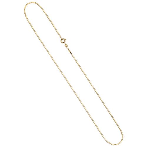 Goldkette JOBO Halsketten Gr. Gelbgold 333, L: 40cm, goldfarben (gelbgold 333) Damen Venezianerkette 333 Gold 40 cm 1,5 mm