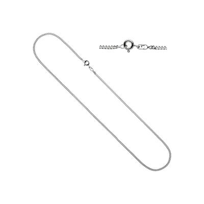 Silberkette JOBO, silber (silber 925), Halsketten, Damen, Silber 925 (Sterlingsilber), L: 38cm, Panzerkette 925 Silber 38 cm 2 mm Image
