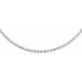 Silberarmband ADELIA´S "925 Silber Armband mit Zirkonia 19 cm" Armbänder Gr. Silber 925 (Sterlingsilber), silberfarben (silber) Damen Armbänder Silber