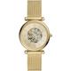 Automatikuhr FOSSIL "CARLIE, ME3250" Armbanduhren goldfarben Damen Automatikuhren Armbanduhr, Damenuhr, mechanische Uhr