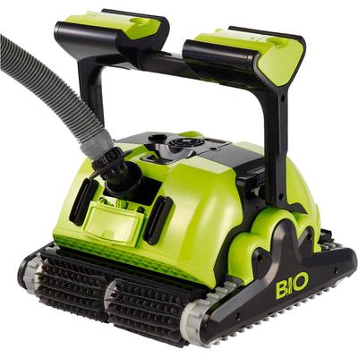 Poolroboter MAYTRONICS "Teichroboter Dolphin Bio Suction", grün (grün, schwarz), Materialmix, Poolbodensauger, für Boden-/ Wand-/ Wasserlinienreinigung