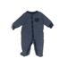 Carter's Long Sleeve Outfit: Blue Marled Bottoms - Size 3 Month