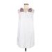 Gap Outlet Casual Dress - Shift: White Print Dresses - Women's Size Small