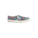 BucketFeet Sneakers: Blue Color Block Shoes - Women's Size 7