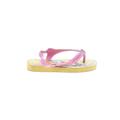Havaianas Flip Flops: Slip-on Platform Casual Pink Shoes - Kids Girl's Size 4